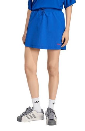 adidas Originals Recycled Drawstring Miniskirt in Collegiate Royal at Nordstrom, Size X-Large