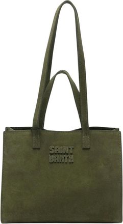 Saint Barth Jour Bag Midi - - Bags - Donna - Verde - ONE SIZE