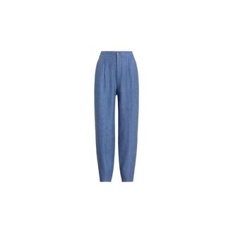Polo Ralph Lauren Stylish Trousers for Men - female - Polo Ralph Lauren - Tapered Trousers - Blue - 2XS - Trousers
