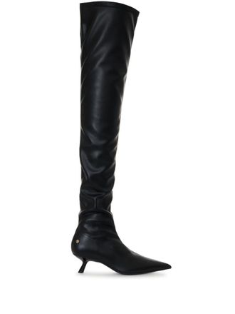 Anine Bing Hilda 50mm sock-style knee boots - Black