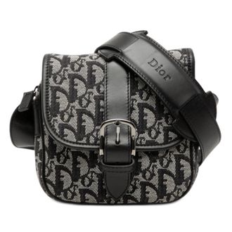 Dior Pre-owned Dior Diorissimo Trotter Canvas Crossbody Ladies 8E7EGZUH510DTFS1