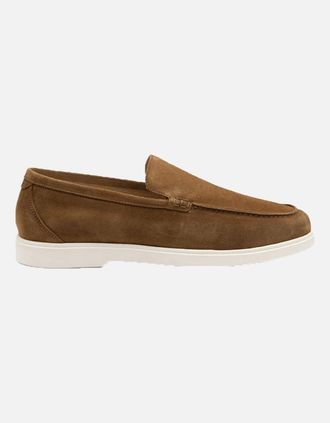 Loake Mens Loake Tuscany Suede Casual Shoe Chestnut Suede - Brown - Size: 11