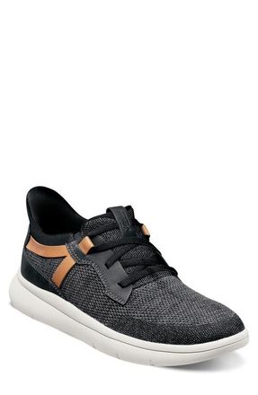 Florsheim Fleet Knit Elastic Sneaker in Black Multi at Nordstrom, Size 10.5