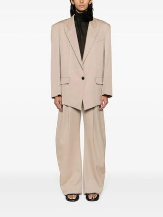 The Attico E&eacute;nrijg Virgin Wool Jacket