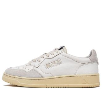 Autry Autry Open Low Leather Suede White AOLM-CE10
