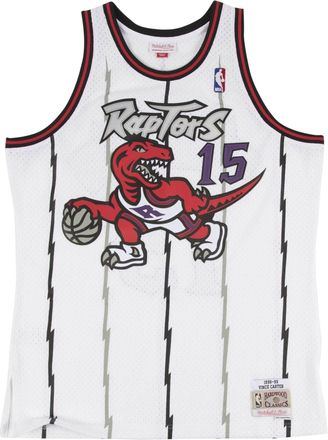 Mitchell & Ness x NBA Toronto Raptors 1998-99 Home Swingman Jersey Vince Carter 15 SMJYGS18213-TRAWHIT98VCA