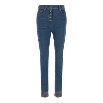 Valentino Garavani Dames, Jeans, Blauw, Maat: W29 Denim