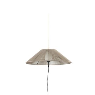 Faro Barcelona Faro Barcelona - Saigon Out C100 L&aacute;mpara Port&aacute;til Y Colgante Gris/beige Hole Cap 71584-10