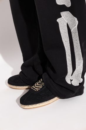 Amiri Pacific Bones Sports Shoes, Mens, Black