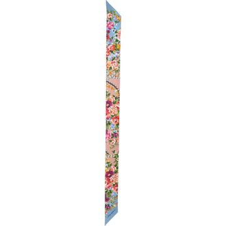 Dolce & Gabbana Floral Print Silk Skinny Scarf in Hf5Xk Mazzolini Fiori Fros at Nordstrom