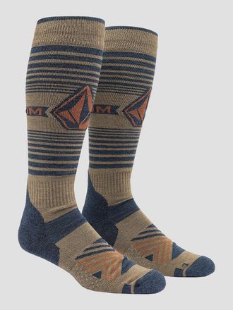 Volcom Horizon Wool Blend Otc Funktionssocken chestnut brown