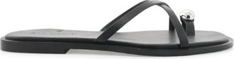 Billini Womens Nya Adorned Sandal In Black/silver