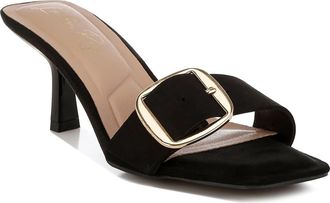 London Rag Acacia Slide Sandal in Black at Nordstrom Rack, Size 10