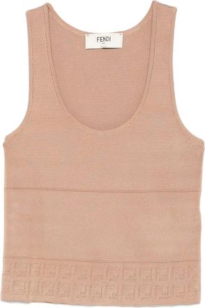 Fendi FF-panel Tank Top