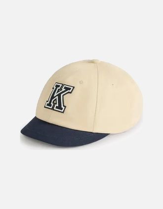 Kenzo Mens K Letter Baseball Cap Navy - Size: OS