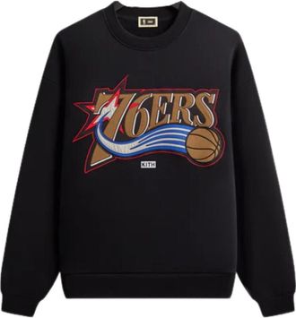 Kith Kith for NBA All-Star Philadelphia 76ers Nelson Crewneck Black KHM034947-001