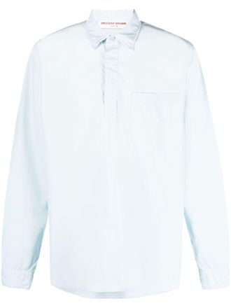 Orlebar Brown Shanklin organic-cotton shirt - Blue