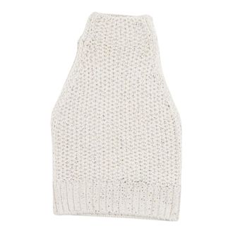 Ermanno Scervino Sleeveless Tops, female, White, Size: XS Sleeveless Tops