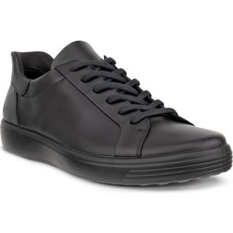 Ecco Soft 7 Sneaker in Black/Black at Nordstrom Rack, Size 12-12.5Us / 46Eu