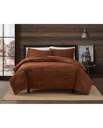 Frye Channel Fluffy Comforter Set