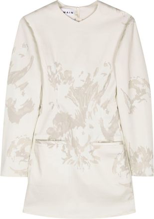 Remain floral-print mini dress - women - Fabric - 36 - Neutrals