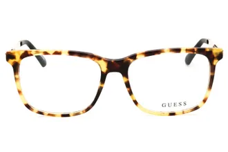 Guess GU50048 Tortoiseshell Acetate Eyeglasses - Brown