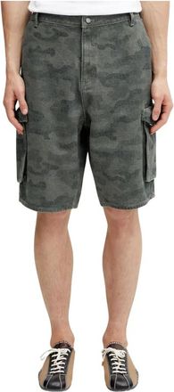 Daily Paper Clothing Camouflage Cargo Shorts - Heren - Korte Broeken - Veelkleurig - M - Katoen - Korte Broeken
