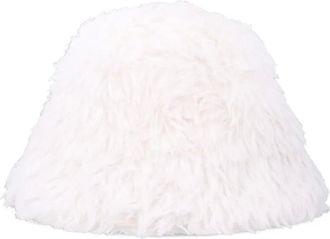 Perfect Moment textured bucket hat - Bianco