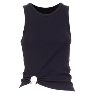 Paco Rabanne piercing ring detail tank top