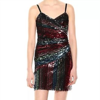 Parker Emmaline Asymmetric Dress In Confetti