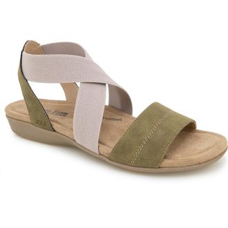 Jambu Meg Sandal in Olive/Taupe at Nordstrom Rack, Size 9.5