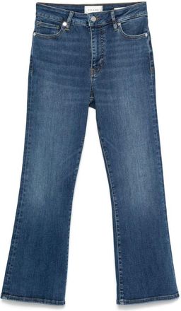 Frame Denim Cropped Bootcut Jeans