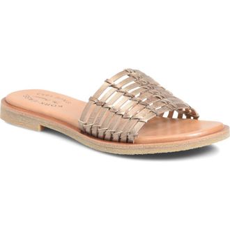 Kork-ease Deja Slide Sandal in Bronze Metallic at Nordstrom, Size 11