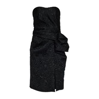 Balmain Abito drappeggiato - - Dresses - Donna - Nero - XS