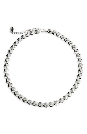 Mango Link Chain Necklace in Silver at Nordstrom