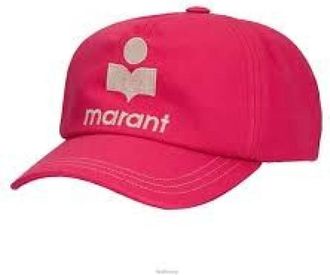 Isabel Marant Isabel Marant, Caps, male, Pink, Size: ONE SIZE Raspberry Cap for Tyronh