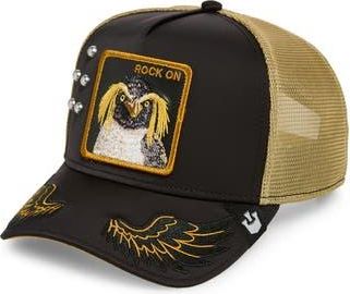 Goorin Brothers Oozey Embroidered Patch Trucker Hat in Black at Nordstrom Rack