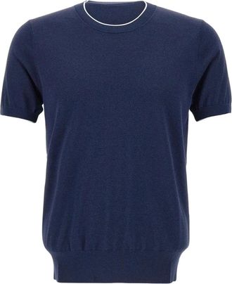 KANGRA T-shirt in maglia - Blu