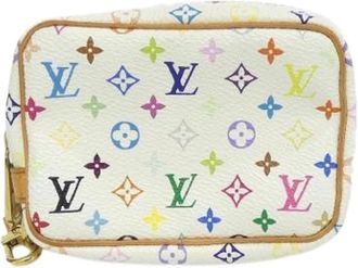 Louis Vuitton Pre-owned Pouch - unisex - Vintage Clutch - Wit - ONE Size - Vintage