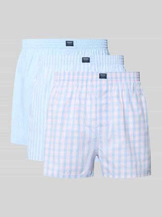 Mc Neal Boxershorts mit Label-Detail im 3er-Pack in Hellrosa, Gr&ouml;&szlig;e XXL