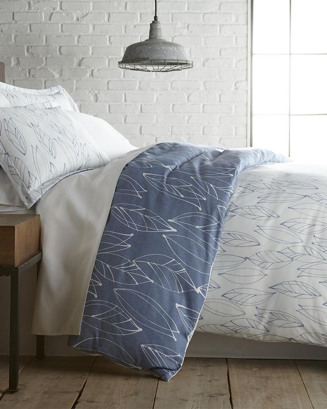 Modern Foliage Duvet Cover and Sham Set