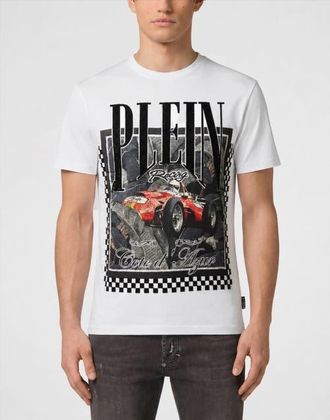 Philipp Plein T-Shirt Round Neck Ss Men in White at Nordstrom, Size Xxx-Large