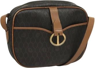 Dior Pre-owned Cross Body Bags, female, Black, Size: ONE SIZE Pre-owned Vintage Shoulder Bag