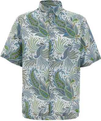 Etro Multicolor Paisley Flower Shirt