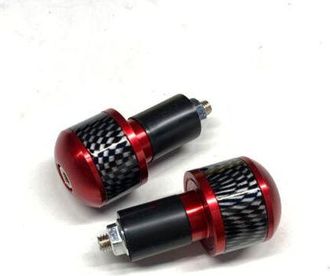 OEM Tapones Para Manillar De Motocicleta, Un Par De Tapones Universales De Aleaci&oacute;n De Aluminio Para Manillar De Motocicleta/bicicleta, Aptos Para Manilla
