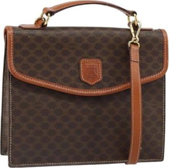 Celine Pre-owned Handbags, female, Brown, Size: ONE SIZE Pre-owned Vintage Handbag