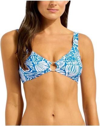 Seafolly C Shells Ring Front Tank Bikini-Top f&uuml;r Damen | orange