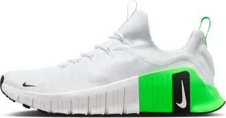 Nike Mens Free Metcon 6 Workout Shoes in White | FJ7127-107