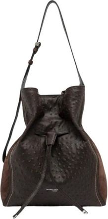 Gianni Chiarini Sienna Bucket Bag - Dames - Schoudertassen - Bruin - ONE Size - Leer - Tassen