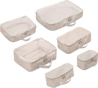 Champs Luggage Vintage Travel 6pc Set Packing Cubes Set